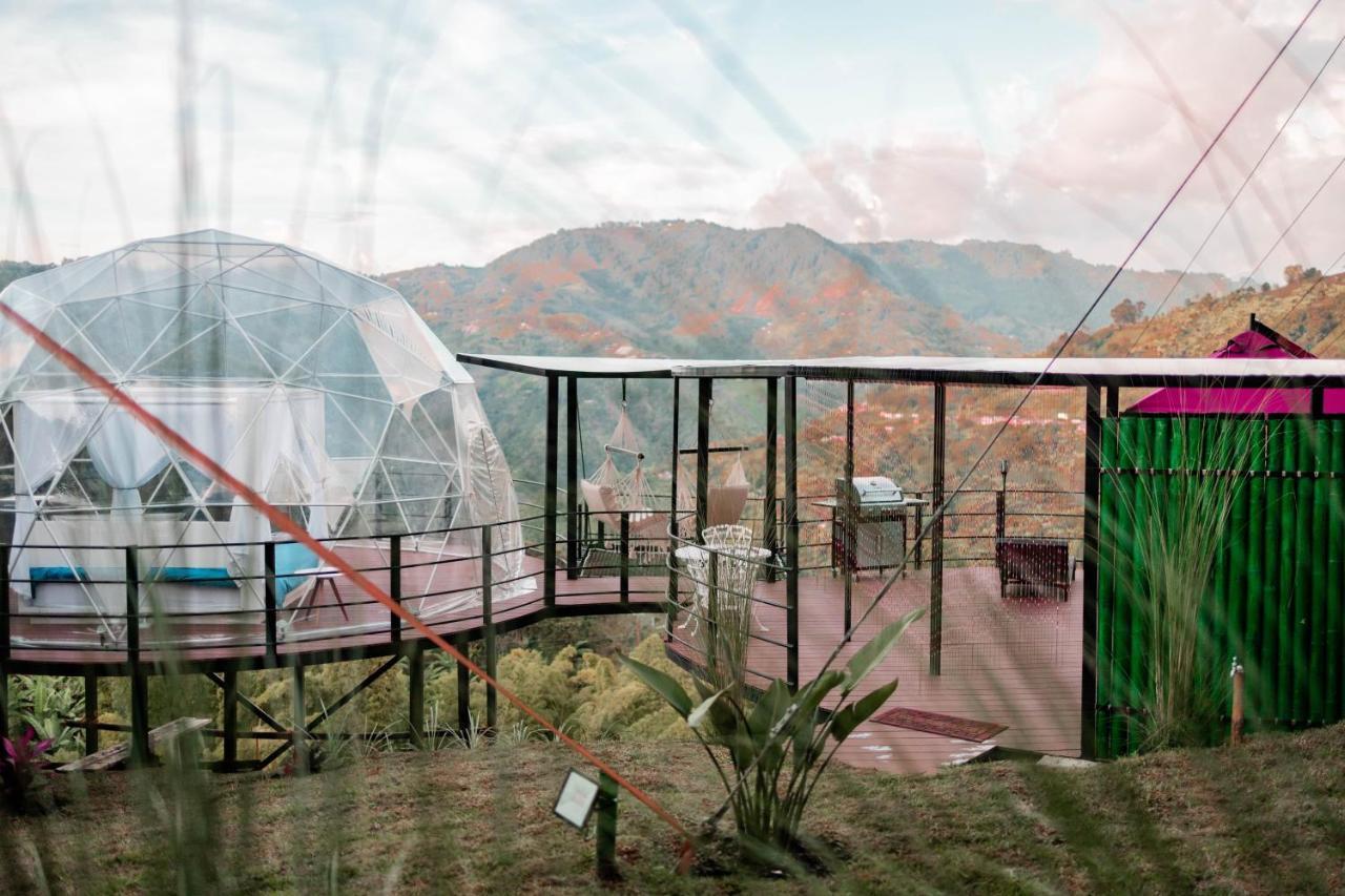 마니살레스 Chami Glamping 빌라 외부 사진