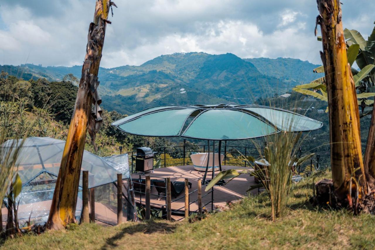 마니살레스 Chami Glamping 빌라 외부 사진
