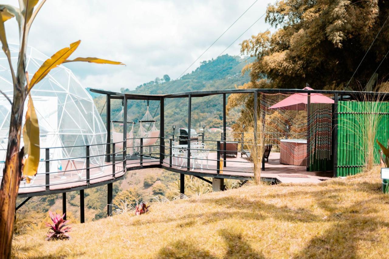 마니살레스 Chami Glamping 빌라 외부 사진