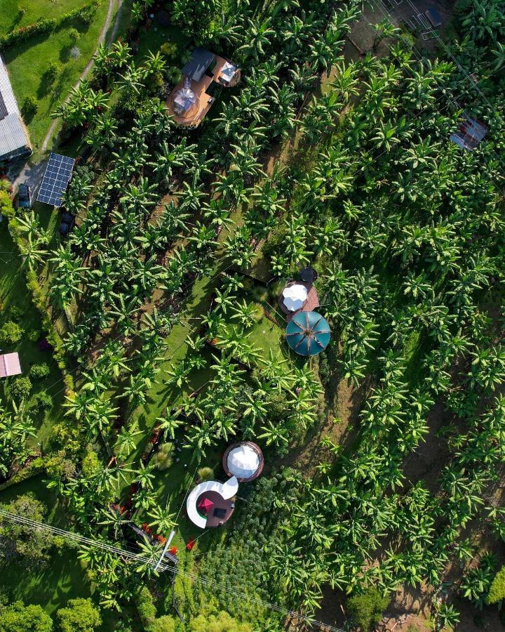 마니살레스 Chami Glamping 빌라 외부 사진